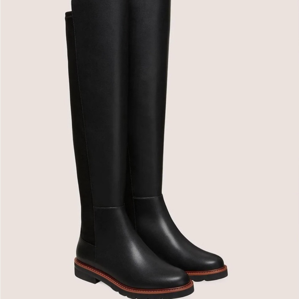 Stuart Weitzman Adrina City Boot in Black size 6.5 NWOT